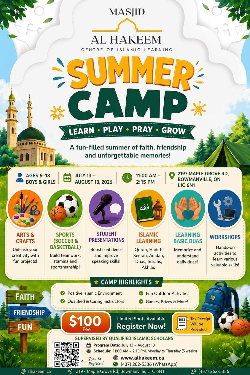 Summer Camp 2026 Full Banner